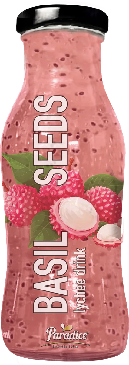 Paradice Basil Seeds Lychee