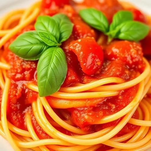 Pasta with Paradice napolitana sauce